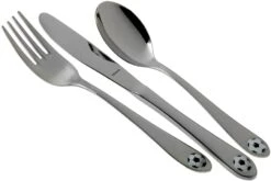Amefa Footie 8422 Couverts Pour Enfants, 3 Pièces