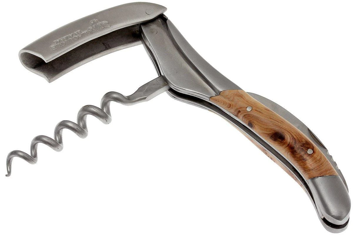 Laguiole En Aubrac Couteau Sommelier Manche En Bois De GenĂ©vrier â Image 2