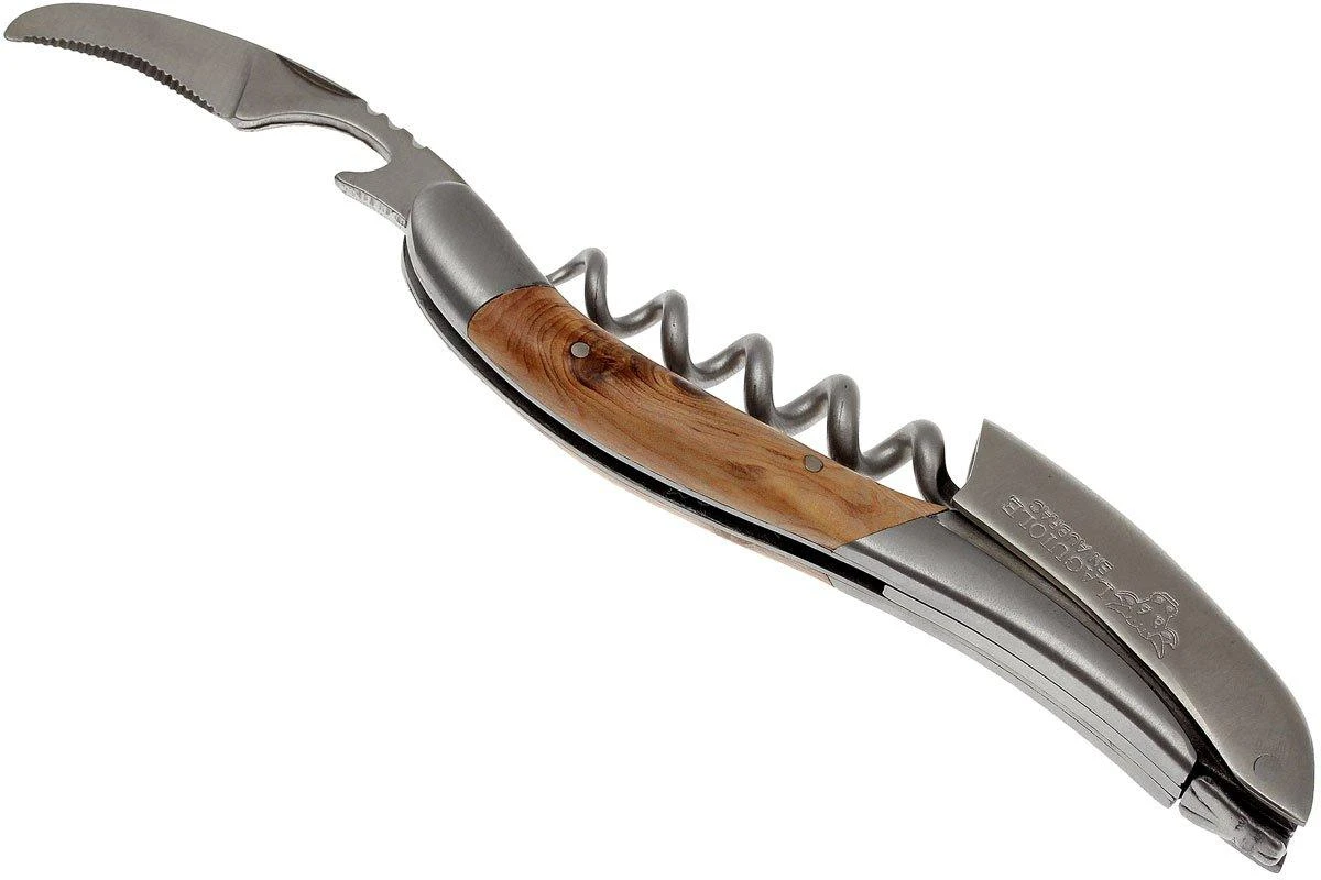 Laguiole En Aubrac Couteau Sommelier Manche En Bois De GenĂ©vrier â Image 3