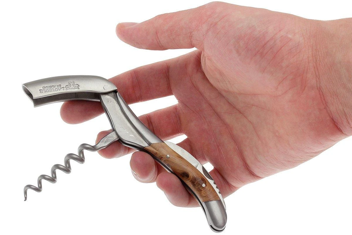 Laguiole En Aubrac Couteau Sommelier Manche En Bois De GenĂ©vrier â Image 4
