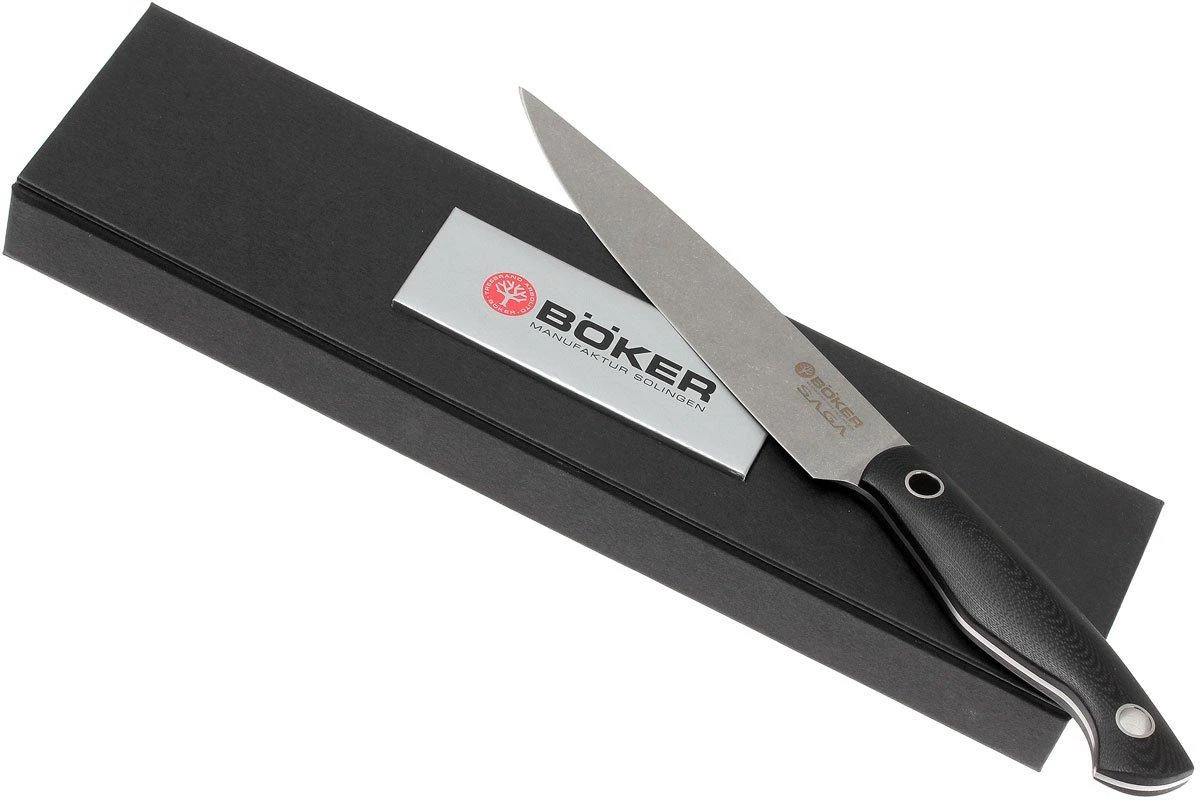 Böker 130265, Saga Couteau Utility, Stonewash Finish â Image 7