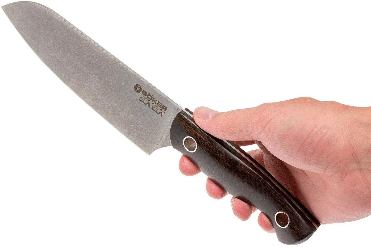 Böker 130366, Saga Couteau Santoku, Bois De Grenadille â Image 6