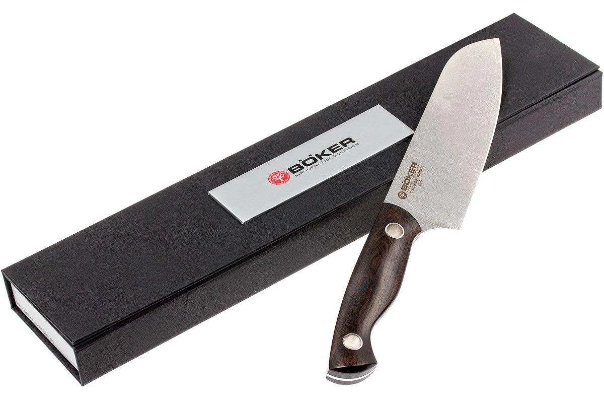 Böker 130366, Saga Couteau Santoku, Bois De Grenadille â Image 7