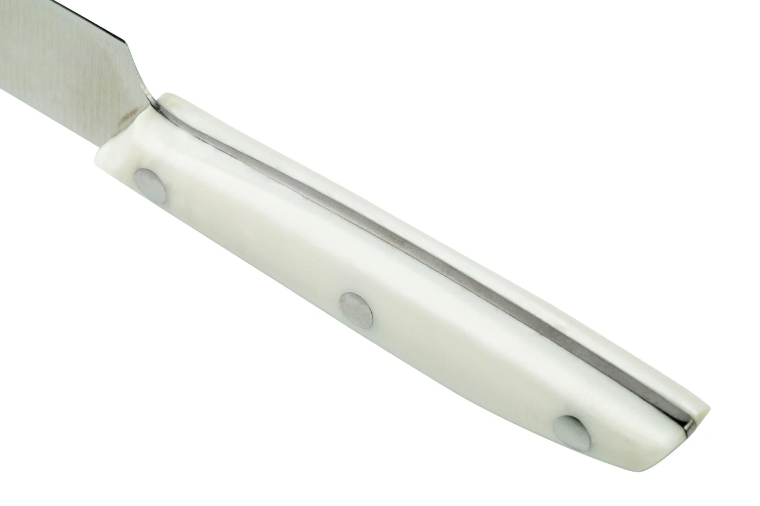 Due Cigni 1896 America 2C1019WSET4, Set De 4 Couteaux à Steak, Blanc – Image 4