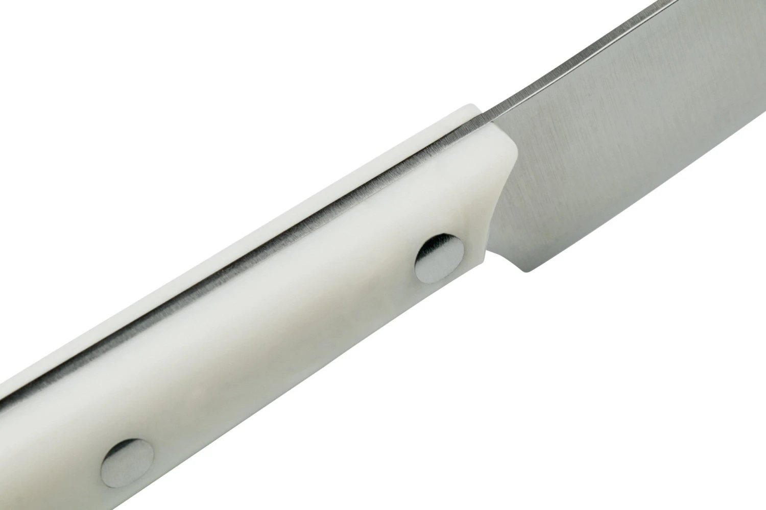 Due Cigni 1896 America 2C1019WSET4, Set De 4 Couteaux à Steak, Blanc – Image 5