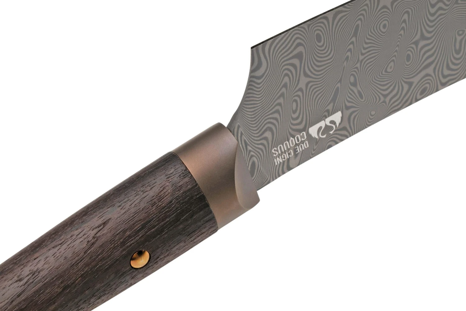 Due Cigni Coquus Balbach Damascus 2C2103DGD Santoku 18 Cm â Image 5