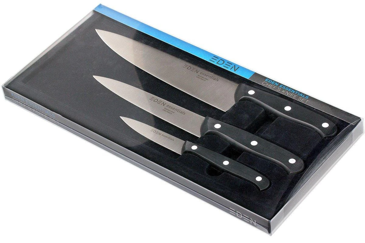 Eden Essentials Ensemble De Couteaux, 3 Pièces 2000-S03 – Image 2