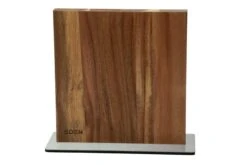Eden Magnetic Knife Block EQB101 Bois D'acacia