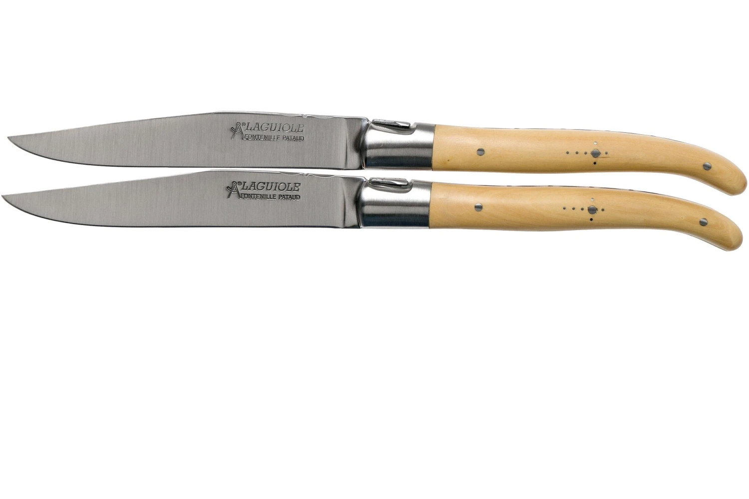 Fontenille Pataud Laguiole Set De 2 Couteaux Ă Steak Buis, LTC2LB