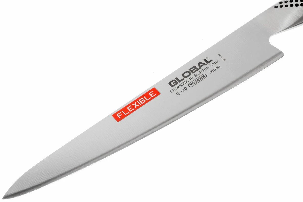Global G20 Couteau à Filet Flexible 20 Cm – Image 2