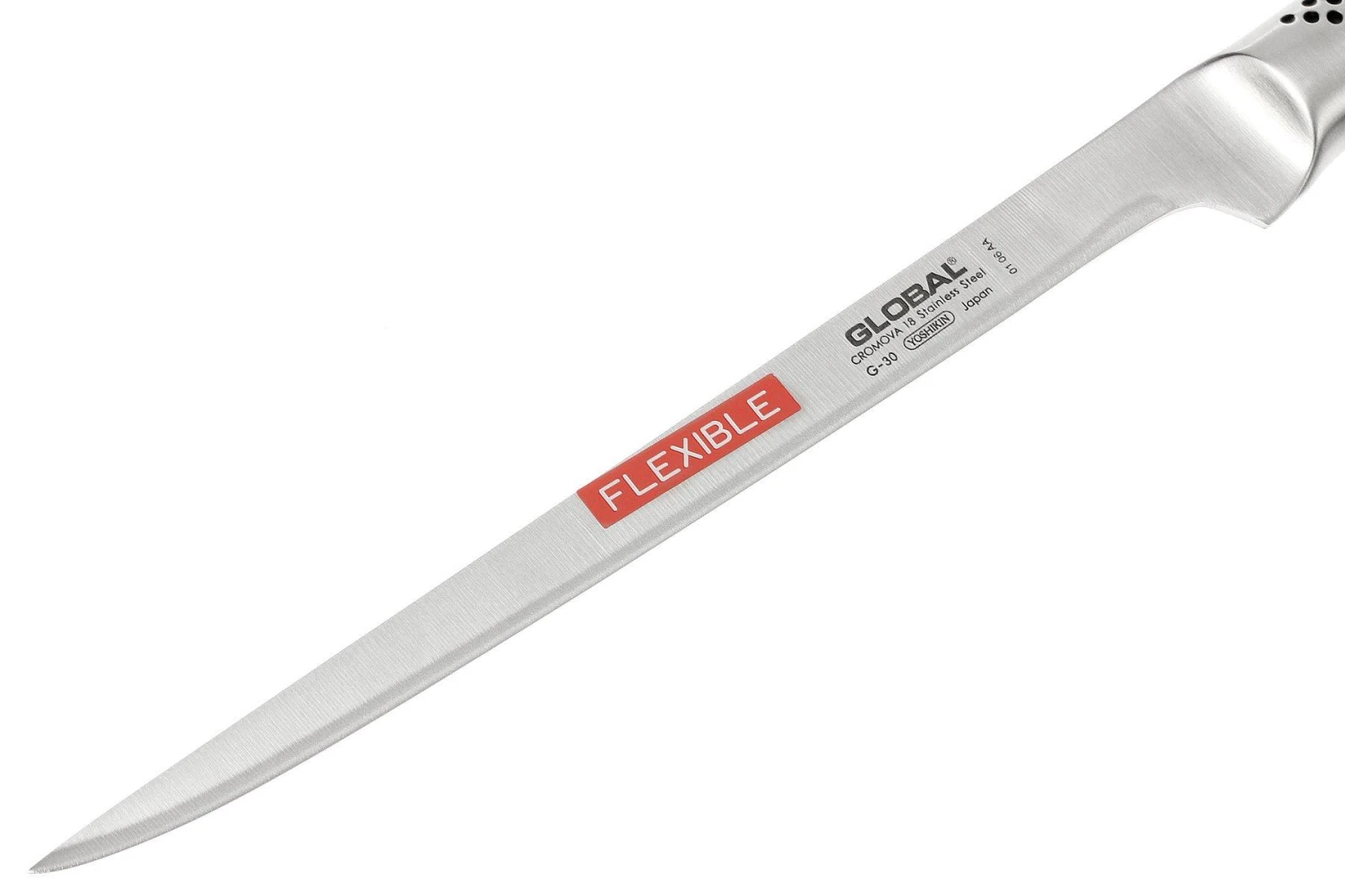 Global G30 Couteau à Filet Suédois Flexible 21 Cm – Image 2