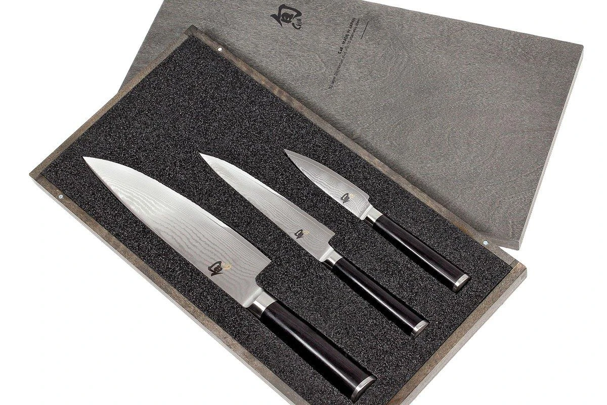 Kai Shun Classic Ensemble De Couteaux Trois Pièces KADMS-300