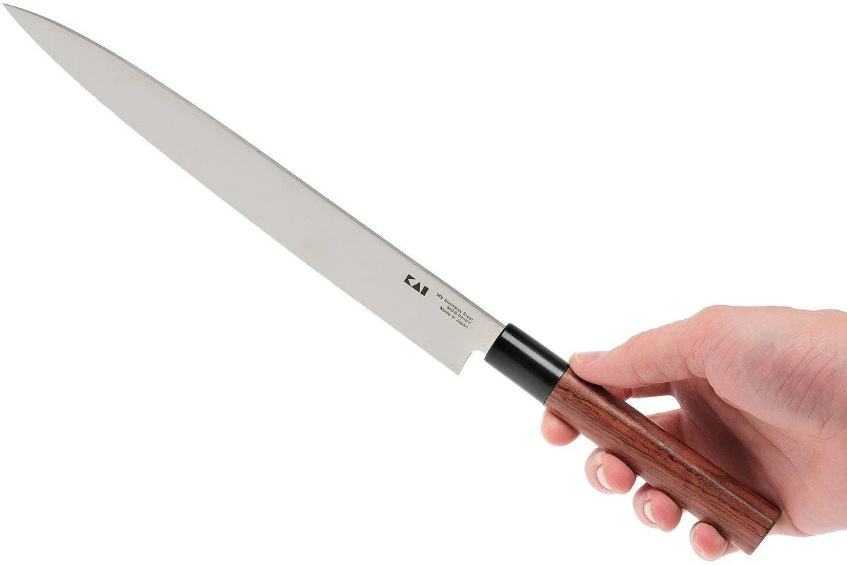 Kai Seki Magoroku Redwood Couteau Yanagiba 0240Y 24 Cm â Image 8