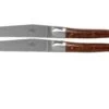Forge De Laguiole LAT22MINAM Snake Wood Couteaux à Steak Set De 2 Pièces