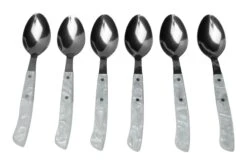 MAM Iberico Pearl 14036-S, Set De 6 Cuillères De Table