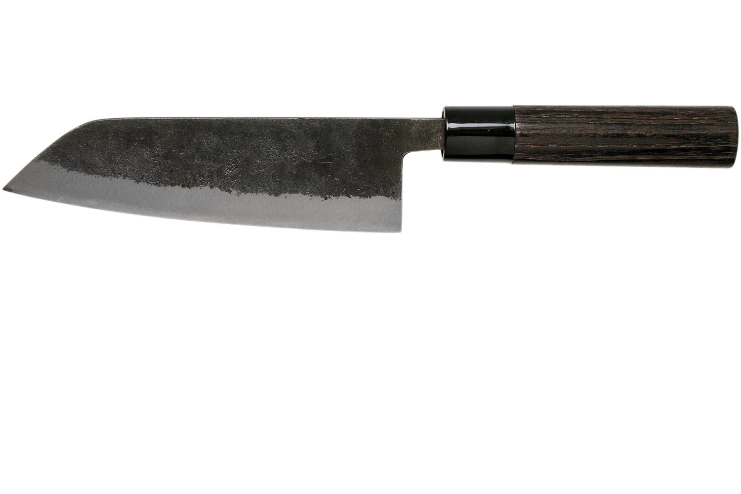 Munetoshi Nashiji Black Bunka Couteau De Chef 16.5 Cm