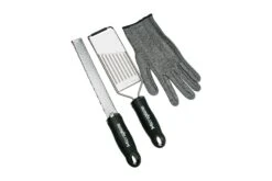 Set Microplane Avec Râpe, Mandoline Et Gant De Protection 46020/45044/34027
