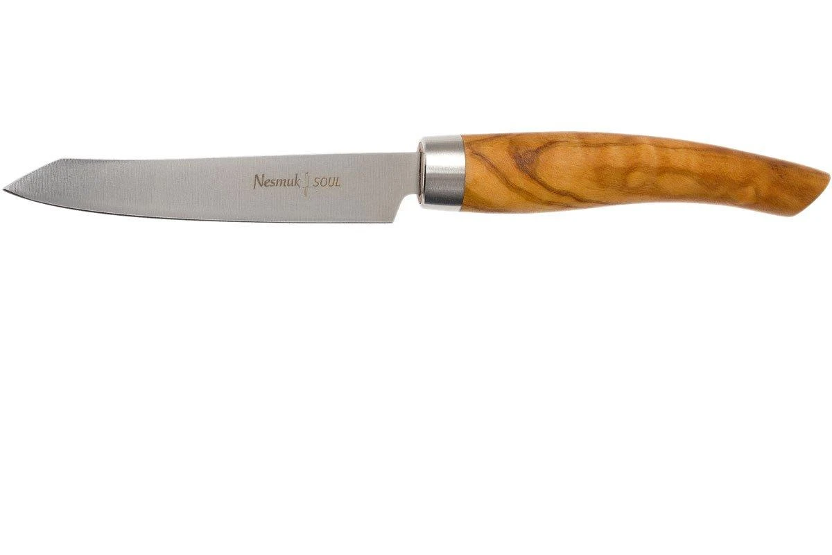 Nesmuk SOUL Couteau D'office 9,6 Cm, Olivier, S3O902013