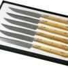 Nontron Traditionnel Set De Couteaux à Steak, 6 Pièces Buis, T6OFRYBU