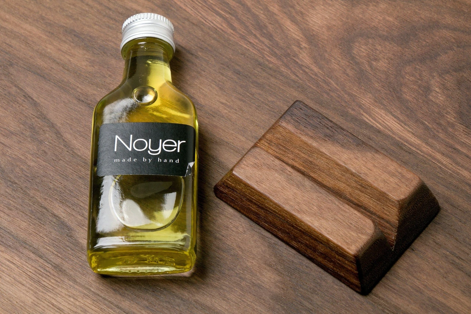 Noyer Planche à Découper En Noyer Avec Rainure, 37x32 Cm – Image 2