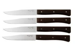 Opinel Facette Dark Ash, Set De 4 Couteaux De Table