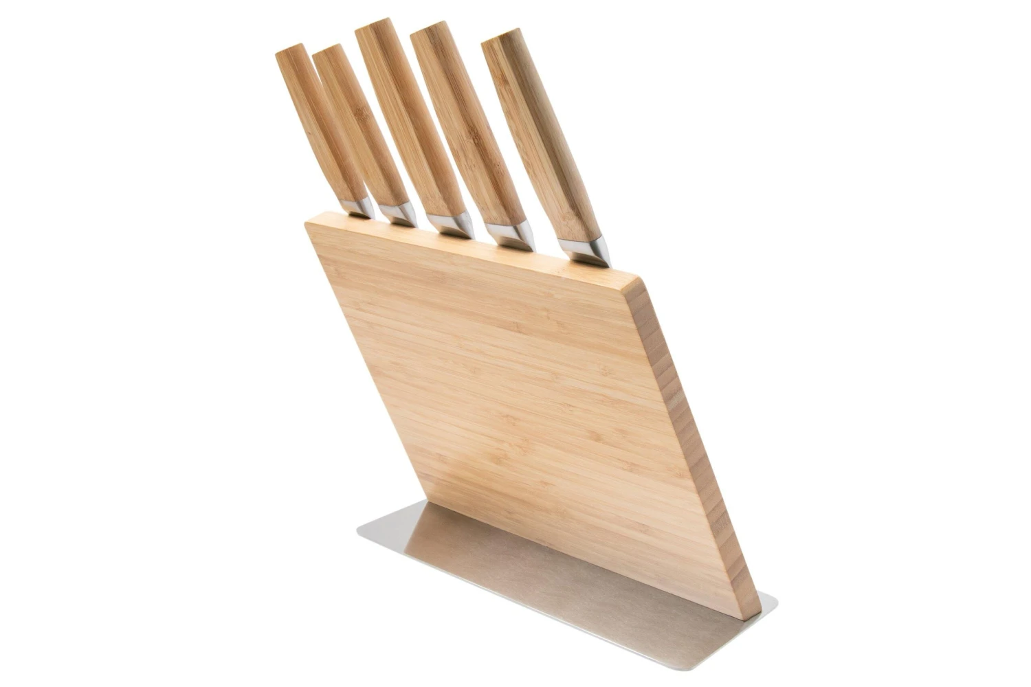Richardson Sheffield Nomad 11111K514K20 Bloc à Couteaux Aimanté, Bambou – Image 3