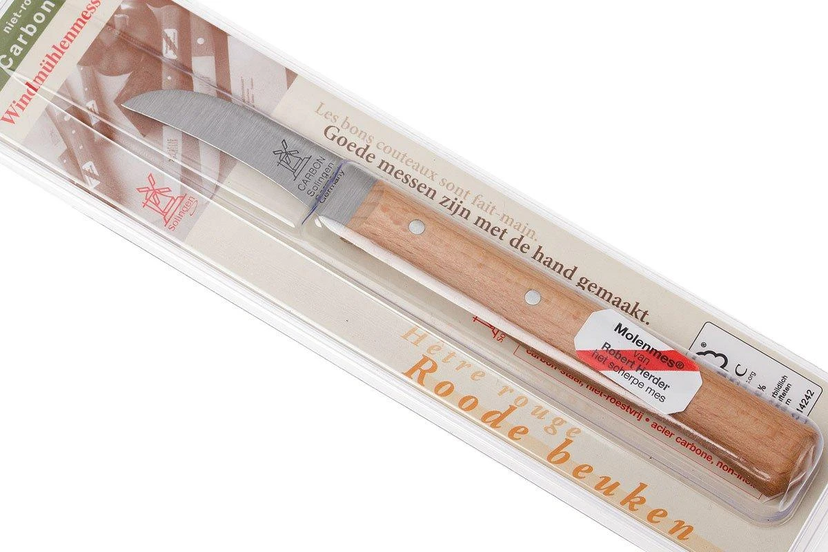 Robert Herder Couteau Bec D'oiseau, HĂȘtre Rouge, 9,2 Cm â Image 7