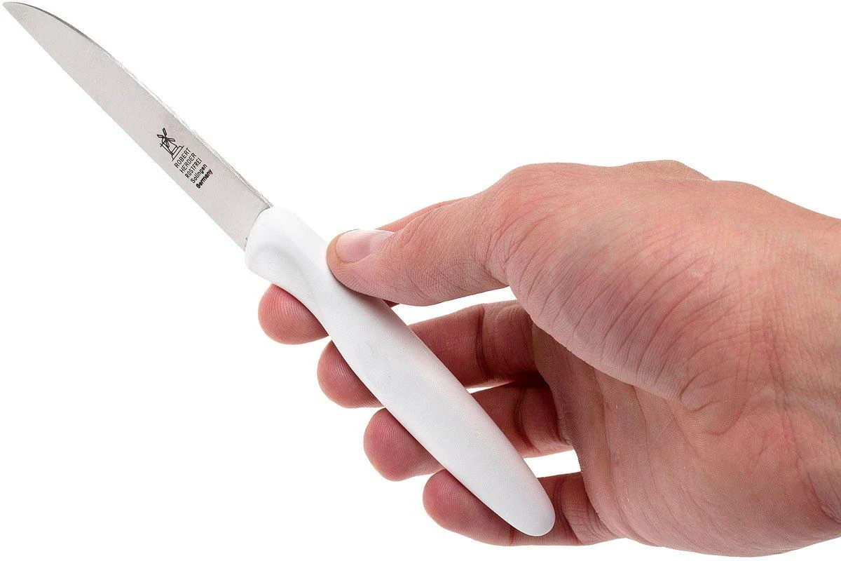 Robert Herder Couteau à éplucher Straight Classic Inox, Blanc, 8,5 Cm – Image 6