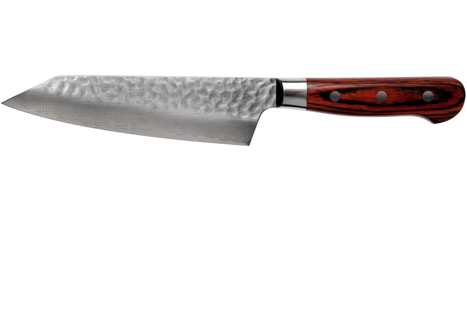 Sakai Takayuki 33-Layer Damascus Kengata 16 Cm Bois Mahonie, 07399