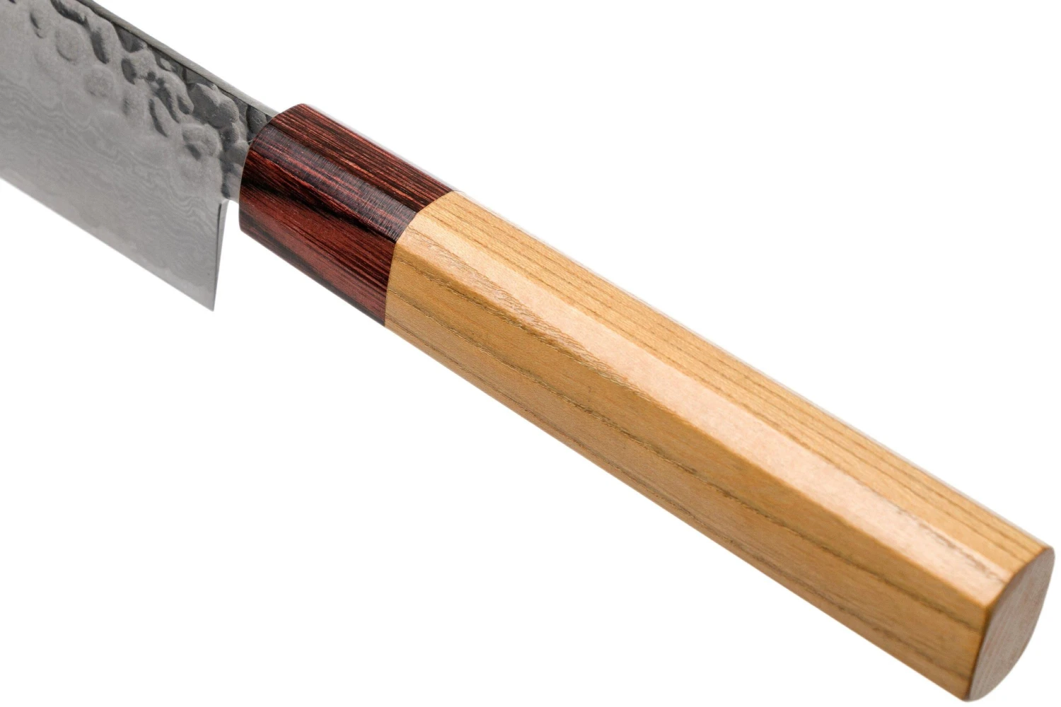 Sakai Takayuki Nakiri 33-Layer Damascus Hammered WA 16 Cm â Image 5