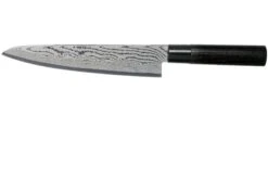Tojiro Shippu Black Damascus Couteau De Chef 21 Cm, FD-1594