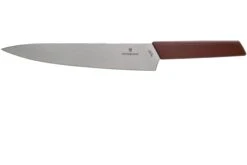 Victorinox Swiss Modern Couteau à Trancher La Viande 22 Cm, Rouge
