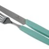 Victorinox Swiss Modern 6.9096.12W41.12, Ménagère 12 Pièces Avec Couteau à Steak, Vert