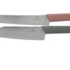 Victorinox Swiss Modern Set De Couteaux, Deux Pièces, Couteau à Pain Et Santoku