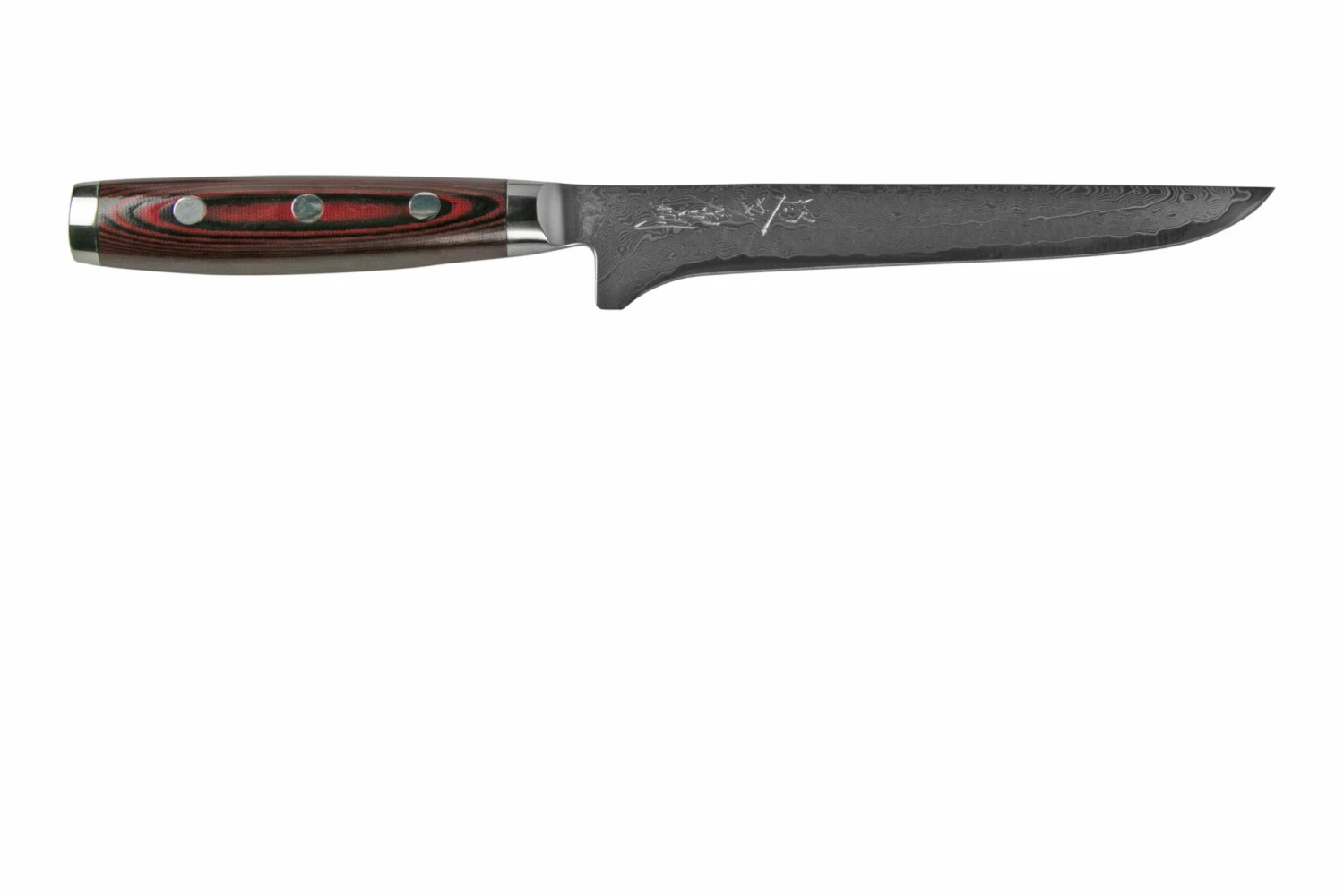 Yaxell Super Gou 37106 Couteau à Désosser Acier Damassé 161 Couches, 15 Cm – Image 2