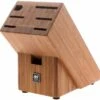 Zwilling, Bloc à Couteaux Solide En Bois Pour 7 Pièces.
